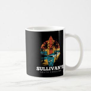 Sullivan's South Carolina Surfplank Surfen Retro Koffiemok