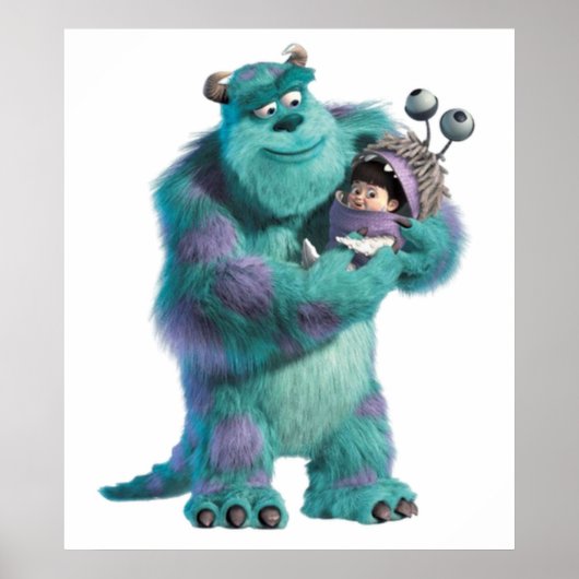 Sully en Boo Poster (Voorkant)