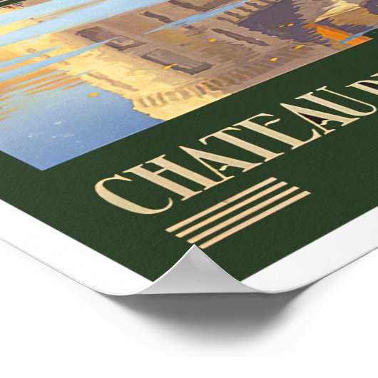 Sully France vintage-Poster Poster (Hoek)