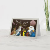 Sully op het feest wenskaart kaart (Voorkant)