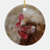 Sulmtaler Hen Keramisch Ornament (Achterkant)