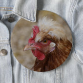 Sulmtaler Hen Ronde Button 6,0 Cm (In situ)