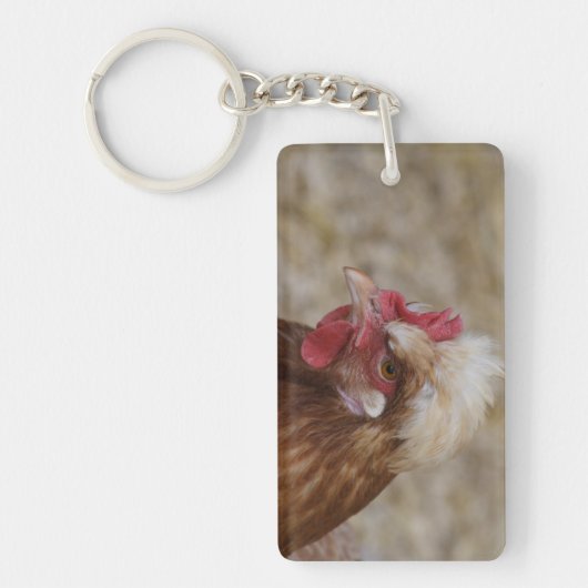 Sulmtaler Hen Sleutelhanger (Voorkant)
