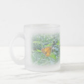 Sulpher Butterfly aan de rand van de Bossen Matglas Koffiemok (Links)