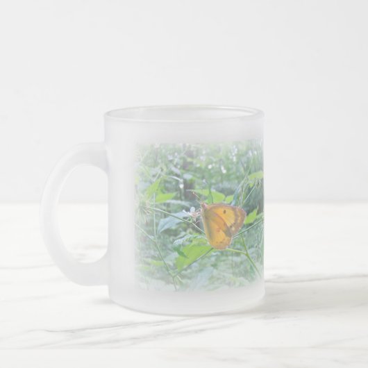 Sulpher Butterfly Matglas Koffiemok (Links)