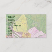 Sulpher Butterfly Visitekaartje (Voorkant)