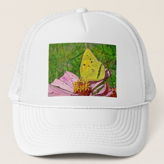 Sulphur Butterfly Trucker Pet (Voorkant)