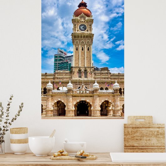 Sultan Abdul Samad Building Poster (Keuken)