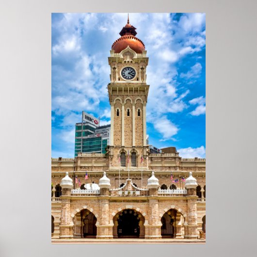 Sultan Abdul Samad-gebouw Poster (Voorkant)