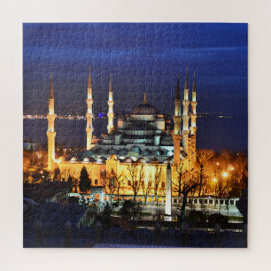 Sultan Ahmed Blauwe Moskee in Istanbul Legpuzzel