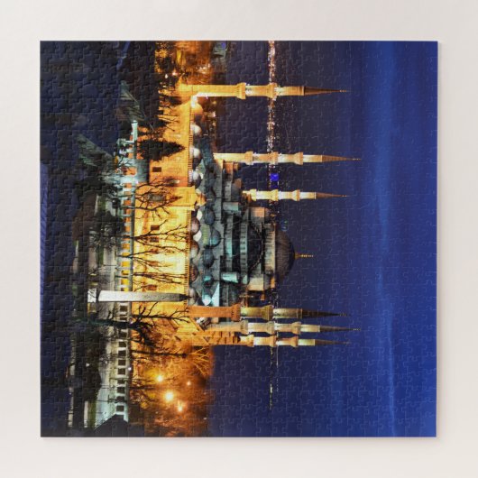 Sultan Ahmed Blue Mosque in Istanbul Legpuzzel (Horizontaal)