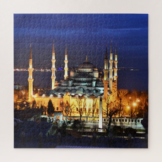 Sultan Ahmed Blue Mosque in Istanbul Legpuzzel (Verticaal)