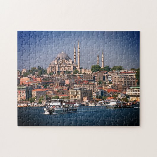 Sultan Ahmed, Istanbul panorama, Turkije Legpuzzel (Horizontaal)