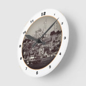 Sultan Ahmed & Istanbul panorama, Turkije Ronde Klok (Hoek)