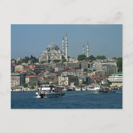 Sultan Ahmed, Istanbul, vakantie Turkije Briefkaart (Voorkant)
