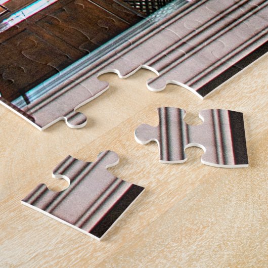 Sultan Ahmed Mosque. Binnenontwerp. Legpuzzel (Zijkant)