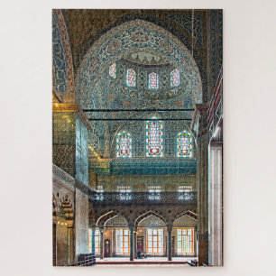 Sultan Ahmed Mosque. Binnenontwerp. Legpuzzel