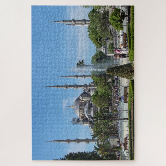 Sultan Ahmed Mosque. Legpuzzel (Verticaal)