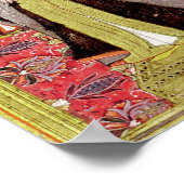 Sultan Ahmet III en de erfgenaam van de troon Poster (Hoek)