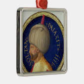 Sultan Bayezid I Metalen Ornament (Rechts)