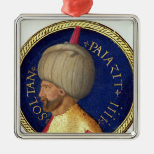 Sultan Bayezid I Metalen Ornament
