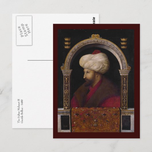 Sultan Briefkaart (Voorkant / Achterkant)