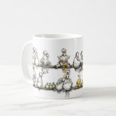 Sultan chicken mug koffiemok (Voorkant links)
