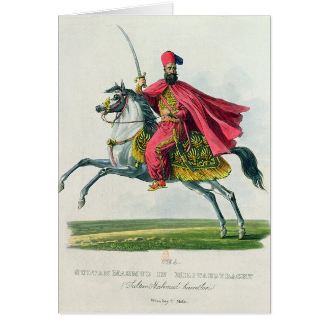 Sultan Mahmud II 1829 (Voorkant)