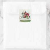 Sultan Mahmud II 1829 Vierkante Sticker (Tas)