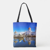 Sultan Omar Ali Saifuddien-moskee Tote Bag (Achterkant)