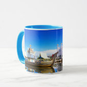 Sultan Omar Ali Saifuddien Mosque Mok (Voorkant links)