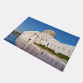 Sultan Qaboos Grand Mosque in Muscat, Oman Deurmat (Schuin)
