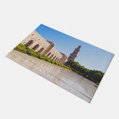 Sultan Qaboos Grand Mosque in Muscat, Oman Deurmat (Schuin)