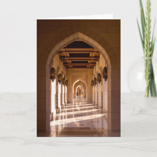 Sultan Qaboos Grand Mosque in Muscat, Oman Kaart