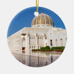Sultan Qaboos Grand Mosque in Muscat, Oman Keramisch Ornament