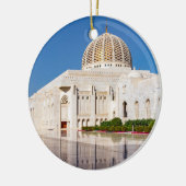 Sultan Qaboos Grand Mosque in Muscat, Oman Keramisch Ornament (Links)