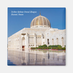 Sultan Qaboos Grand Mosque in Muscat, Oman Magneet