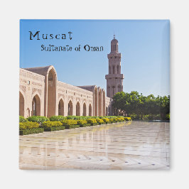 Sultan Qaboos Grand Mosque in Muscat, Oman Magneet