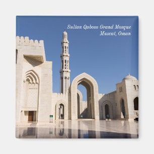 Sultan Qaboos Grand Mosque in Muscat, Oman Magneet