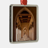 Sultan Qaboos Grand Mosque in Muscat, Oman Metalen Ornament (Rechts)