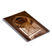 Sultan Qaboos Grand Mosque in Muscat, Oman Notitieboek (Rechterzijde)