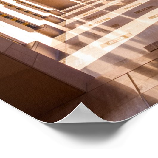 Sultan Qaboos Grand Mosque in Muscat, Oman Poster (Hoek)