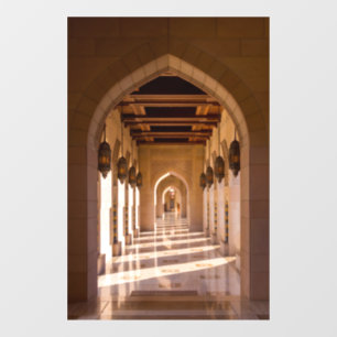 Sultan Qaboos Grand Mosque in Muscat, Oman Raamsticker