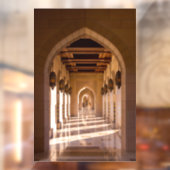 Sultan Qaboos Grand Mosque in Muscat, Oman Raamsticker (Vel 2)