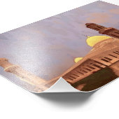 Sultan Qaboos Grand Mosque, Muscat op een Poster (Hoek)