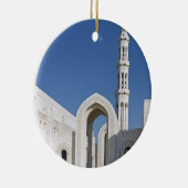 Sultan Qaboos Grand Mosque Muscat Sultanate Oman Keramisch Ornament (Rechts)