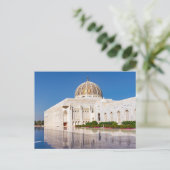 Sultan Qaboos-grootmoskee in Muscat, Oman Briefkaart (Staand voorkant)