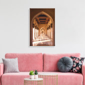 Sultan Qaboos-grootmoskee in Muscat, Oman Canvas Afdruk (Insitu (Woonkamer))