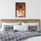 Sultan Qaboos-grootmoskee in Muscat, Oman Canvas Afdruk (Insitu (Slaapkamer))