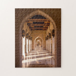 Sultan Qaboos-grootmoskee in Muscat, Oman Legpuzzel